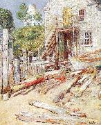 Rigger's Shop at Provincetown, Mass Childe Hassam
